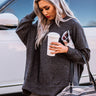 Upstate Cozy shift Sweater In Black Image - 1