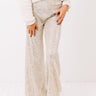 Best Kept Crushing Sequin Flares Image - 1