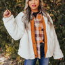 Vermont Snuggles Reversible Jacket in Pumpkin Image - 1