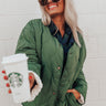 Vermont Snuggles Reversible Jacket in Green Image - 1