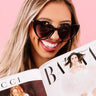 Hearts And Kisses Sunnies In Black Image - 1