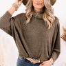 Macchiato Kisses Shift Top In Martini Olive Image - 1