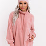Cozy Perk Shift Sweater in Blush Image - 1