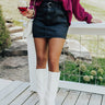 Melissa High Waist Denim Skirt Image - 1