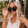 Quay Zeus Sunnies in Matte Black Image - 1