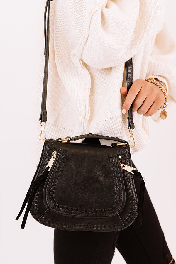 Windy City Mini Crossbody In Black