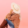 Model Sighting Fedora In Champagne Image - 1