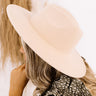 Brunch Babe Felt Hat In Cream Image - 1