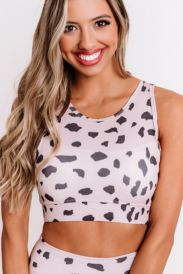 Race To First Place Ribbed Sports Bra Image - 3