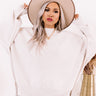 Full Of Warmth Tunic Sweater In Stone Image - 1