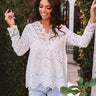 Better Al Fresco Eyelet Babydoll Top Image - 1