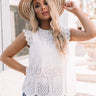 Everyday Sweetness Eyelet Top Image - 1