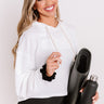 Gaining Momentum Hoodie In White Image - 1