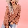 First Fling Shift Top in Rustic Rose Image - 1