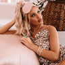 Satin Sleep Set in Blush Image - 1