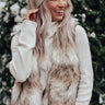 Cozy Like Sunday Morning Faux Fur Vest Image - 1