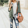 Soho Skies Lightweight Jacket in Olive Image - 1