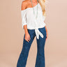 All The Stops Flare Pants in Cobalt Blue Image - 1