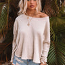Social Season Shift Top In Birch Image - 1