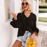Santa Cruz Chic Shift Top in Black Image - 1