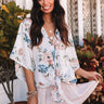 Cherry Hill Floral Tie Top Image - 1