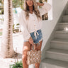 Chic Matters Top In Cream Image - 1