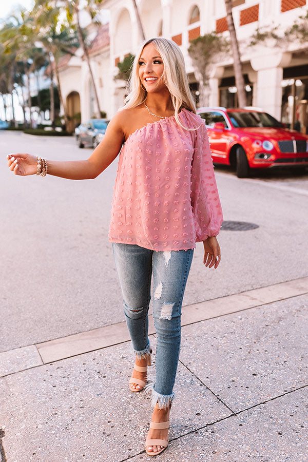 Dreams Of Forever Top In Pink