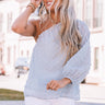 Dreams Of Forever Top In Airy Blue Image - 1