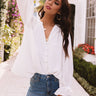 Saturday In Brooklyn Shift Top In White Image - 1