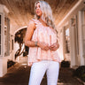 Model Look Leopard Tank In Peach Image - 1