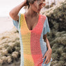 Bright Places Crochet Tunic in Yellow Image - 1