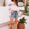Dreamscapes Waffle Knit Tunic Top in Mocha Image - 1