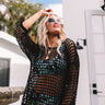 Beach Cove Knit Top in Black Image - 1