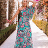 Colada Crush Floral Maxi Dress Image - 1