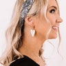 Kendra Scott Ansley Heart Gold Drop Earrings in Ivory Mother-Of-Pearl Image - 1
