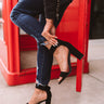 The Isla Nubuck Heel in Black Image - 1