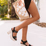 The Lissie Faux Leather Heel in Black Image - 1
