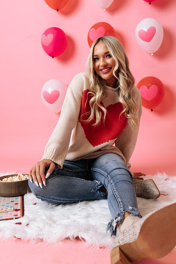 My Hearts Delight Knit Sweater