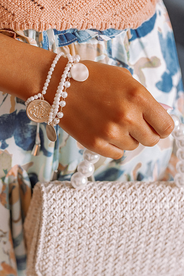 Lovely Lady Pearl Bracelet