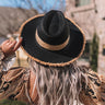 Under The Gazebo Raffia Straw Hat In Black Image - 1