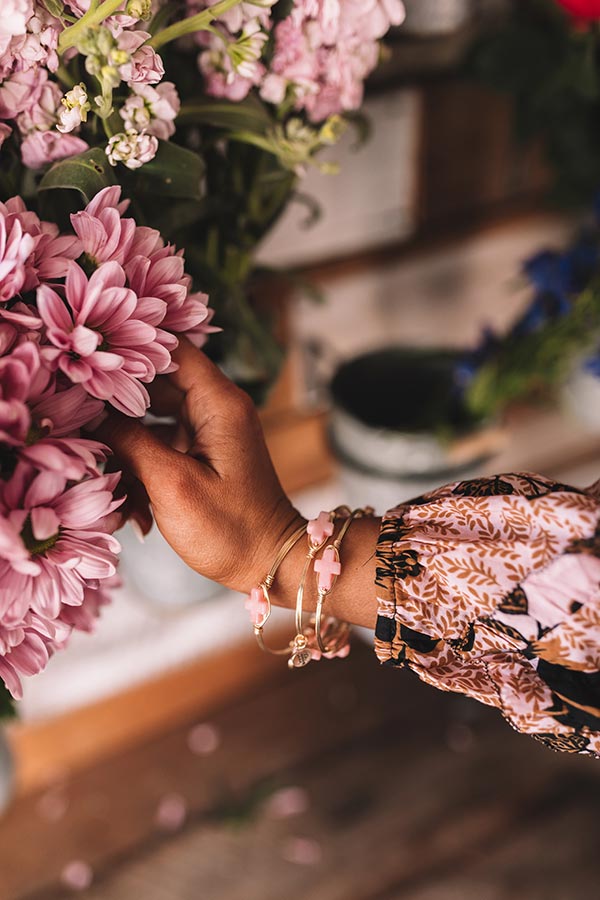 The Daisy Bangle Bracelet