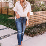 The Pryor High Waist Distressed Ankle Skinny Image - 1