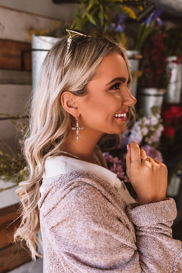 Extra Grateful Earrings In Natural