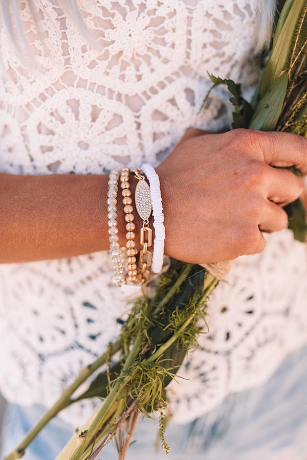 Favorite Of All Bracelet Set In White