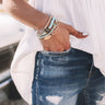 Favorite Of All Bracelet Set In Aqua Image - 1