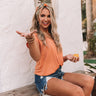 Sunny Spot Shift Tee In Orange Image - 1