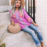 Easy To Admire Embroidered Top In Pink Image - 1