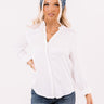Highest Standards Satin Top In White Image - 1