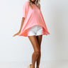 Fond Of Forever Shift Tee In Pink Image - 1