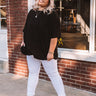 Fond Of Forever Shift Tee In Black Curves Image - 1